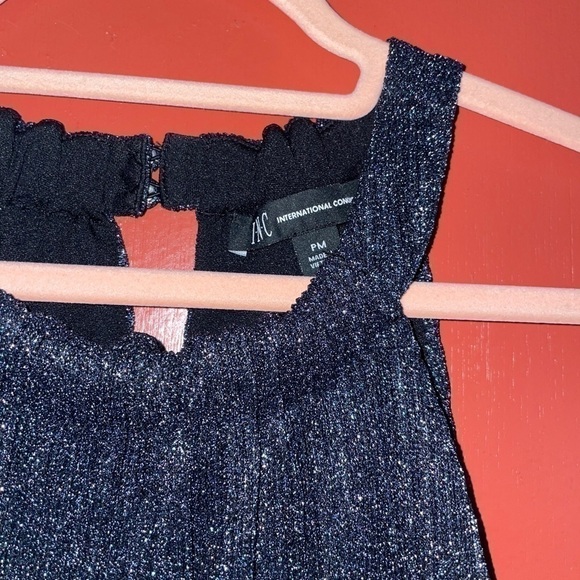 INC deep twilight tank top size pet med NWT - Picture 5 of 6